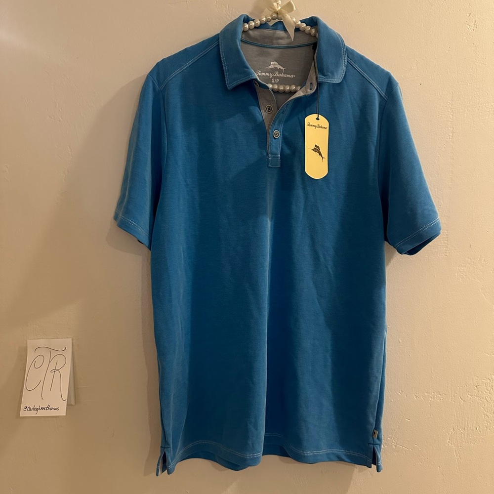 Tommy Bahama Blue Polo Shirt